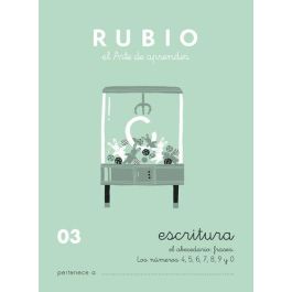 Cuaderno Rubio A5 Escritura Nº 03 (+4 Años) (Set de 10) Precio: 12.89000024. SKU: S8422710