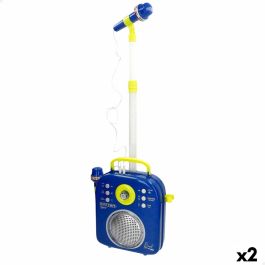 Altavoz con Micrófono Karaoke Bontempi 2 Unidades Altavoz con Micrófono Karaoke Bontempi 2 Unidades Precio: 65.49999951. SKU: B1C475VP35