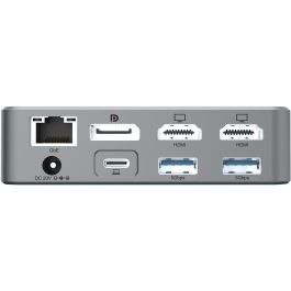 Conceptronic DONN25G Docking Station 15 En 1 Plata USB 3.2 Gen 2 Type-C HDMI Ethernet