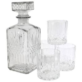 Cook Concept Set Botella con 4 Vasos Cocktail 930ml/200ml