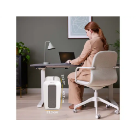 Fix Destructora LX65 para Documentos, 10 Hojas, Partículas de 4x40 mm, Seguridad P-4, Destruye Grapas, Clips y Tarjetas