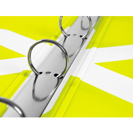 Antartik Carpeta A4 Forrada con 4 Anillas Redondas de 25 mm, Azul