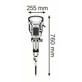 Bosch GSH 16-30 Martillo Demoledor Eléctrico Profesional SDS-Max para Demolición con Maletín