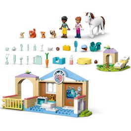 Lego Friends 42696 Clínica Veterinaria de Animales Set de Construcción con 141 Piezas y Figuras de Animales para Niños +4 Años