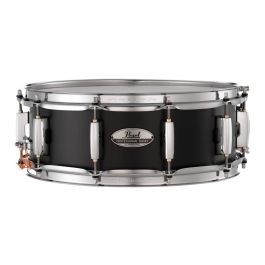 Pearl Caja 14"x5" Pmx Master Profesional Arce Matte Caviar Black Pearl para Baterías Serie Masters