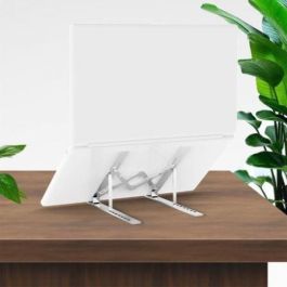 Aisens Soporte De Sobremesa Ajustable Para Portatil - Tablet, Plata Aisens Soporte De Sobremesa Ajustable Para Portatil - Tablet, Plata