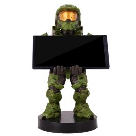 Cable Guy Master Chief Halo Infinite - Soporte de sujeción para mandos y smartphones (21cm) - EXQUISITE GAMING