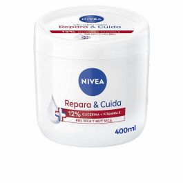 Nivea REPARA & CUIDA 12% Glicerina + Vitamina E Crema Corporal Hidratante Piel Seca 400 ml Precio: 10.50000006. SKU: B18QKHM763