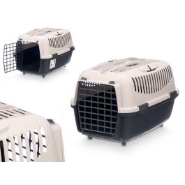 Transportín plástico Mascow para mascotas hasta 8 kg, 36x35x55 cm, color antracita (6 Unidades) Precio: 111.7900003. SKU: B1B5BKKRH5