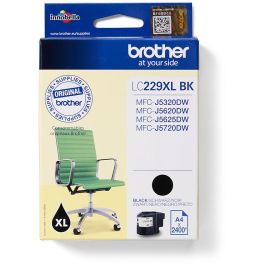 TINTA BROTHER LC-229XLBK NEGRO ALTA CAPACIDAD 2.400PAG
