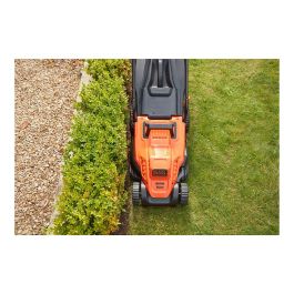 Black+Decker Cortacésped 1600W 38cm bemw471bh-qs, Sistema E-Drive, Bolsa 45L