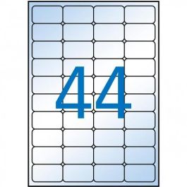 Apli Etiquetas Adhesivas Transparentes 48.5x25.4 mm Inkjet Cantos Romos Brillantes Pack 10 Hojas Precio: 20.50000029. SKU: BIX10050