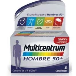 Multicentrum Hombre Select 50+ 30Comp. Precio: 19.8899998. SKU: B1AP8SW9PW