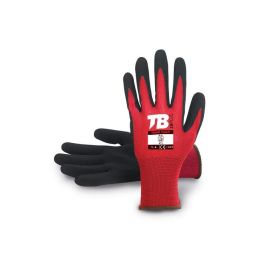 TOMAS BODERO WG500 Guante Nylon Rojo Palma Nitrilo Foam Negro EN 388-4131, Resistente a Aceites, Transpirable, Talla 7-10 Precio: 3.50000002. SKU: B1HM3A8EWX