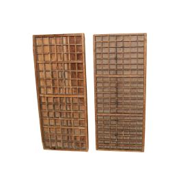 DKD Home Decor Panel Decorativo Unique/Antique Marron 6 x 81 x 33 cm (2 Unidades) Precio: 113.89000007. SKU: B1A4CKARLS