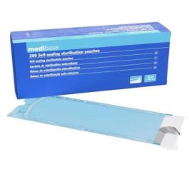 Medibase Bolsas de Esterilización 9x25,5 cm, 200 Unidades Precio: 8.49999953. SKU: B122YKF9F5