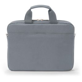 DICOTA Maletín Slim Case Base para portátiles de 11-12.5" (31.8 cm) Gris, Fabricado con Materiales Reciclados
