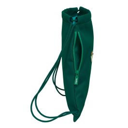Safta Saco Deportivo con Cremallera, Resistente al Agua, para Aficionados Real Betis Balompié, 35x40x1 cm