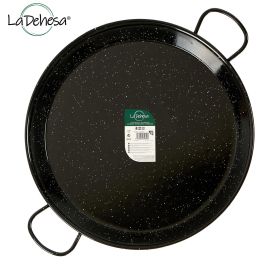 Paellera esmaltada La Dehesa 70 cm, 30 raciones, acero, negro (2 Unidades)
