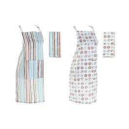 DKD Home Decor Delantal Urban Azul Celeste Gris 60 x 108 x 0.5 cm Set de 2 Precio: 14.69000016. SKU: B1GDVP23CT