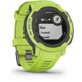 Garmin INSTINCT 2 Solar 45mm - Reloj GPS multideporte, carga solar, pulsioxímetro, lima