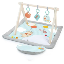 Disney Baby Alfombra de Juego Winnie The Pooh - Érase una vez boca abajo - Arco de Actividades de Madera - Azul - Recién Nacidos y + Precio: 79.49999959. SKU: B17BNY437Z