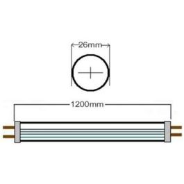 Panasonic-Panalight LTUB12T86KL Lámpara LED de Tubo T8 18W 6500K, Toma G13, CRI70, 330º Panasonic-Panalight LTUB12T86KL Lámpara LED de Tubo T8 18W 6500K, Toma G13, CRI70, 330º