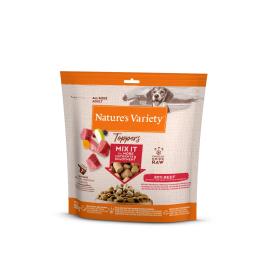 Nature's Variety Toppers de Buey y Verduras para Perros, 7x120 gr - Alto Valor Nutricional, Sin Aditivos Artificiales Precio: 38.5. SKU: B1EZF4K38W