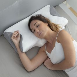 Inde Almohada Viscoelástica Cervical con Contorno Ergo - 16x16x34 cm (4 Unidades) Precio: 35.88999997. SKU: B13HCYFJSJ