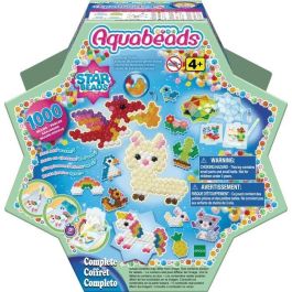 Aquabeads Estuche de Abalorios Estrella, kit creativo con más de 1000 Abalorios de Colores Surtidos para Niños de 4 Años o Más Aquabeads Estuche de Abalorios Estrella, kit creativo con más de 1000 Abalorios de Colores Surtidos para Niños de 4 Años o Más