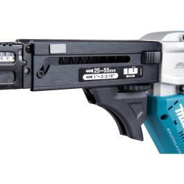 Makita DFR552Z Atornillador de Tornillos Automático Inalámbrico sin Escobillas 18V - Pistola Atornilladora de Yeso