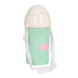 Safta Botella "Moon" 500 ml con Pajita y Apertura Automática Color Negro