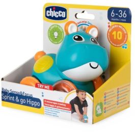 Chicco Hippo Sprint Y Go 00012153000000 Vehículo Electrónico con Sonidos, Melodías y Luces para Bebés