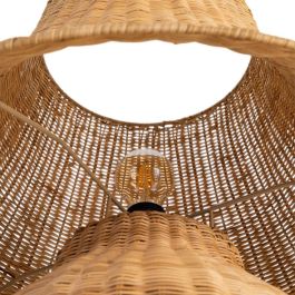 Lámpara Suelo Natural Ratán Iluminación 60 X 60 X 99 cm