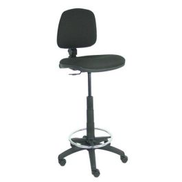 Taburete Piqueras Y Crespo Isso Ergomico Mecanismo De Contacto Permanente Regulable En Altura Y Aro Reposapies Asiento Y Respaldo Tapizados Bali Negro Precio: 165.5000006. SKU: S5703842
