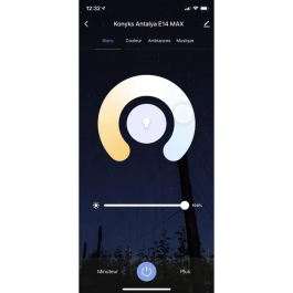 Konyks Antalya Easy Lámparas LED E14 Wifi + Bt - 5W - 350 Lúmenes - Colores + Blanco - Compatible Alexa / Google Home