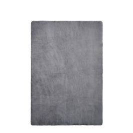 Alfombra SOFTLY Gris oscuro 120 x 170 x 1,5 cm Precio: 42.50000007. SKU: B1G5Y5W7GZ