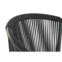 Taburete Home ESPRIT Aluminio ratán sintético 57 x 61 x 108 cm