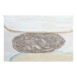 Cuadro Scandi DKD Home Decor Beige Blanco 3.8 x 120 x 60 cm (2 Unidades)