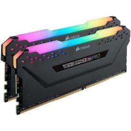 Corsair Vengeance CMW16GX4M2C3200C16 16GB DDR4 3200MHz Kit de Memoria RGB Negro