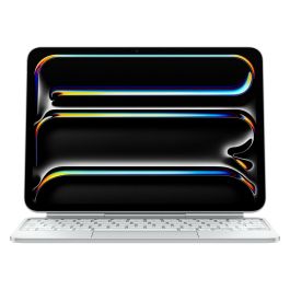 Apple Magic Keyboard para iPad Pro 11 (M4) Teclado QWERTY Inglés Trackpad Blanco Precio: 408.59000006. SKU: B15NCGQEKM