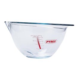 Pyrex Bol para Mezclas Let's Share Vidrio Borosilicato Transparente 30x28x16 cm - Apto Horno (300°C), Microondas y Lavavajillas