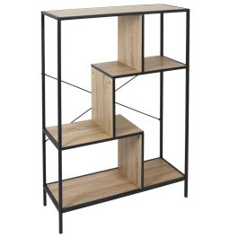 Home Deco Factory Estantería Edison 80x30x113 cm, estructura hierro y baldas madera, estilo Industriel Home Deco Factory Estantería Edison 80x30x113 cm, estructura hierro y baldas madera, estilo Industriel Precio: 66.50000038. SKU: B14KVDMYKR