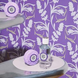 Roger & Gallet Jabón Bienestar Lavande Royale Perfumado con Aceite Esencial de Lavanda 100 gr