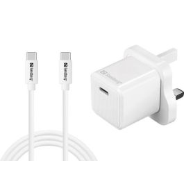 Sandberg Cargador de Pared USB-C 20W PD para Smartphone y Tablet con Cable USB-C a C 1M (UK) Precio: 16.68999948. SKU: B1JK4428VW