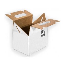 Caja Maletin Con Asa Q-Connect Carton Para Envio Y Transporte 355x120x258 mm 10 unidades