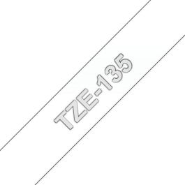 Brother TZe-135 Cinta de Etiquetas Blanco sobre Transparente – 12mm de Ancho, Laminada, Resistente al Agua y a Rayones, Apta para Interior/Exterior y Temperaturas Extremas Precio: 17.69000035. SKU: B12ZXTVDJK