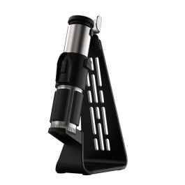 Hasbro Star Wars The Black Series Sable Luz Force FX Elite de Yoda con luces LED, efectos de sonido y base incluida