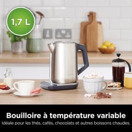 Ninja KT201EU Hervidor de Agua de Acero Inoxidable con Temperatura Regulable, 3000 W y 1.7 L Ninja KT201EU Hervidor de Agua de Acero Inoxidable con Temperatura Regulable, 3000 W y 1.7 L