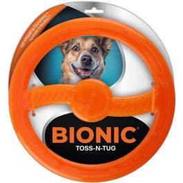 Bionic BIO0022517978108 Juguete para perros Aro para tirar de caucho ultrarresistente, todos los tamaños, sin plomo, BPA ni ftalatos.